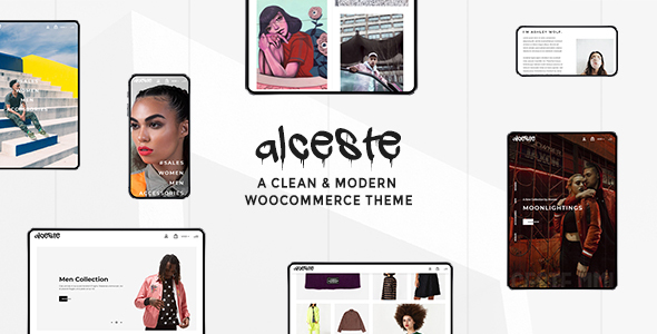 Alceste - A Clean and Modern WooCommerce Theme Logo